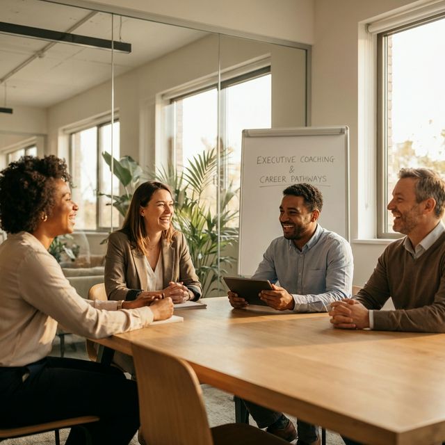 Collaborative workplace coaching session